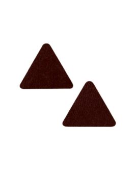 Applikationen – Kids and Hits – aufbügelbar Dreiecke Leder farbig