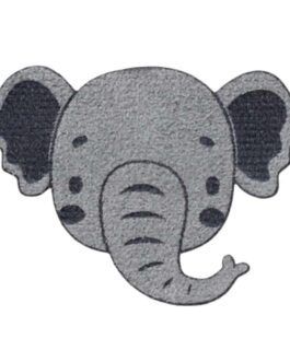 Applikationen – Kids and Hits – aufbügelbar Elefanten Kopf grün