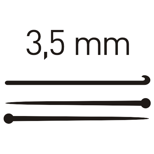 Nadelstärke 3,5 mm - Nadelstärke 3,5 mm