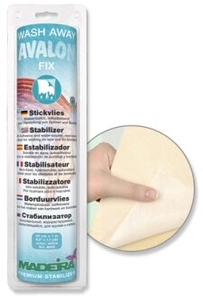 Avalon Fix SK Stickvlies wasserlöslich 24 cm weiß 1 m