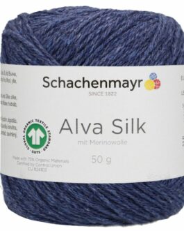 Alva Silk indigo