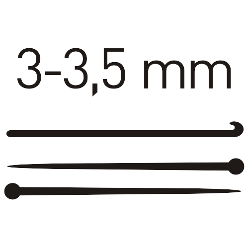 Nadelstärke 3-3,5 mm - Nadelstärke 3-3,5 mm