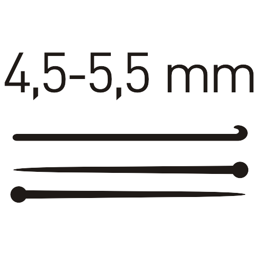 Nadelstärke 4,5-5,5 mm - Nadelstärke 4,5-5,5 mm