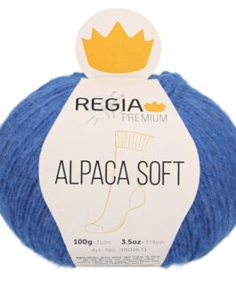 Regia 4-Fädig PREMIUM Alpaca Soft  ca. 310 m col. 00051 jeans 100 g