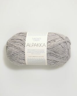 Alpakka col. 1032 light grey mottled ca. 110 m 50 g