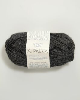 Alpakka dark grey mottled
