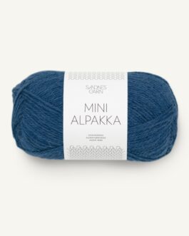 Mini Alpakka ink blue