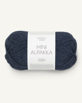 Mini Alpakka midnight blue