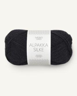 Alpakka Silke ca. 200 m col.1099 black 50 g
