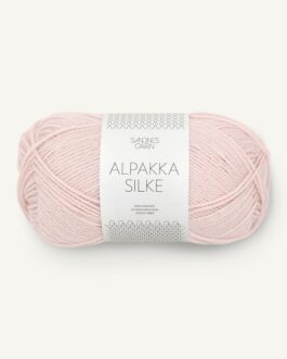 Alpakka Silke ca. 200 m col.3511 powder pink 50 g