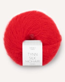 Tynn Silk Mohair scarlet red