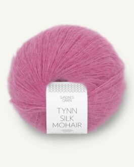 Tynn Silk Mohair shocking pink