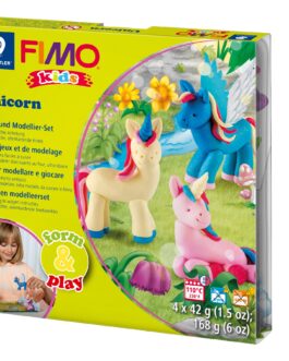 Modelliermasse-Set Fimo kids Form & Play 4x42g Unicorn